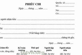 Các Khoản Chi Tiếng Anh