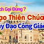 Người Đứng Đầu Giáo Hội Thiên Chúa Giáo Được Gọi Là Gì Ạ